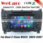 Wecaro WC-MB7508 Android 4.4.4 gps navigation 1080p for mercedes benz c-class w203 car dvd player 2004 - 2007 Wifi&3G