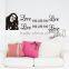 Wholesale Bob Marley Quotes Vinyl Wall Decals Poster Wall Art Wallpaper Wall Stickers Home Decoration