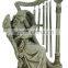 Garden Angel with Harp Wind Chimes