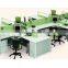 Factory customer modern office partition,8 person office workstation ( SZ-WS042)