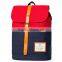 Popular color batch women laptop backpack, canvas drawstring backpack