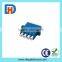 Quad LC/APC Singlemode Fiber optic adapter for ODF and pigatil