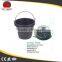 recycled Tyre rubber pails rubber bucket with handle