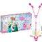 Light up revolving stage with microphon