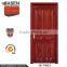 Hot sale design natural veneer door skin 4 panels wood bedroom door wood carving door images