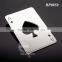 Promotion Beer Gifts Spades A Printed Brushed Stainless Steel Metal Playing Card Shaped Poker Bottle Opener