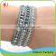 Fashion jewelry gemstone blue jade leather bracelet hot sales                        
                                                                                Supplier's Choice