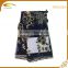 new design high quality latest Italian decorative embroidery 3D patterned silk fabric for wedding dress