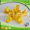 Transparent plastic spring loaded clips for grafting