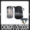 Wholesale outdoor hiking and fishing Paracord Bottle Survival Gear