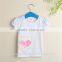 Swan child clothing baby shirt wholesale children's girls boutique clothing baby shirt