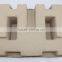 Electronics packaging tray, electronics pulp tray