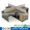 Good visual effect stable dimensions translucent polyresin modern office partition