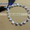 Dendrite Opal Faceted 6*6 mm 35 Cts Trillion Side Drilled 6 Inches Strand Length Natural Loose Gemstones