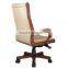 Executive Geniune Leather wooden office chair