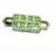 16 SMD 5050 Car Interior LED Dome Festoon