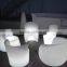 modern sofa furniture / night club plastic sofa set/ glow led sofa