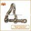 Hot drop forged steel twist shackle