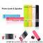 Wireless outdoor mini power bank bluetooth speaker with usb charger 4000mah power bank speaker