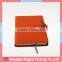 Colored 2016 A4 A5 A6 Sizes Debossing Faux Leather Notebook