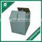 USED CARDBOARD STORAGE BOX FOLDABLE ARCHIVES BOXY WITH HANDLE CORRUGATED PACKING BOX FOR FILES