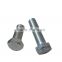 High strength bolts and nuts rules of metric measurement by DIN 933, 931 A325 with three radial lines.