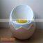 Stylish egg shape chair table for coffee store restaurant furniture set fiberglass stool dining table