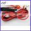 Alligator clips to dc power cable terminal