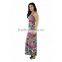 Wholesale Apparel Women Tank Dress Bright Bohemian Maxi Dress