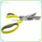 Chop Herbs Shears with Anti-Slip Silicone Coated On The Handle Multipurpose Kitchen Shear 5 Blades