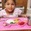 BPA Free Wholesale Non-slip Silicone Placemat for Kids