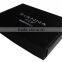 printed black paper box packaging