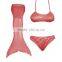 Girls selling mermaid tail for swimming without Monofin