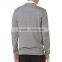 New design pattern crew neck knitwear mens contrast color sweater