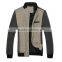 Knitted men's slim fit jacket with high quality