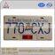 Customized europe number license plate