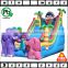 elephant animal toy outdoor party used inflatable slide for kids game