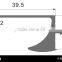 Extruded aluminium profiles kitchen profile handle profile GL023