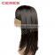 130% density natural looking italian yaki lace front wig best brazilian remy human hair wig for african americans