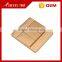 China Famous Brand BIHU Golden PC Material 3 Gang Intermediate Electric Wall Switch