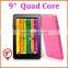 China 9 inch Android Actions atm7029 Quad core Tablet PC Wifi Bluetooth HDM Itablet 5colors in stock