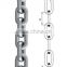 Stainless chain, short link chain, DIN standard stainless steel link chain