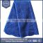 Best selling royal blue french laces with stones and beads high quality embroidery fabric sequins tulle lace embroidered fabric