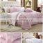 100% Cotton Bedding Linen-Jacquard Pink