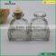 120ml square reed diffuser glass bottle with cork