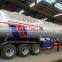 LPG tank 3 axles gas semi-trailer for sale in south america, singapore