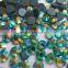 Full color uniform cuts jet black AB color clothing decoration rhinestone