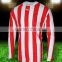 classic football shirt/high quality 2014 colombia striped soccer jerseys football shirt