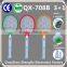 QX809-3 rechargeable electric round pattern mosquito zapper insect killer lithium battery long time use