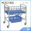 Being comfortable infant baby cart foldable crib cot for hospital newborn